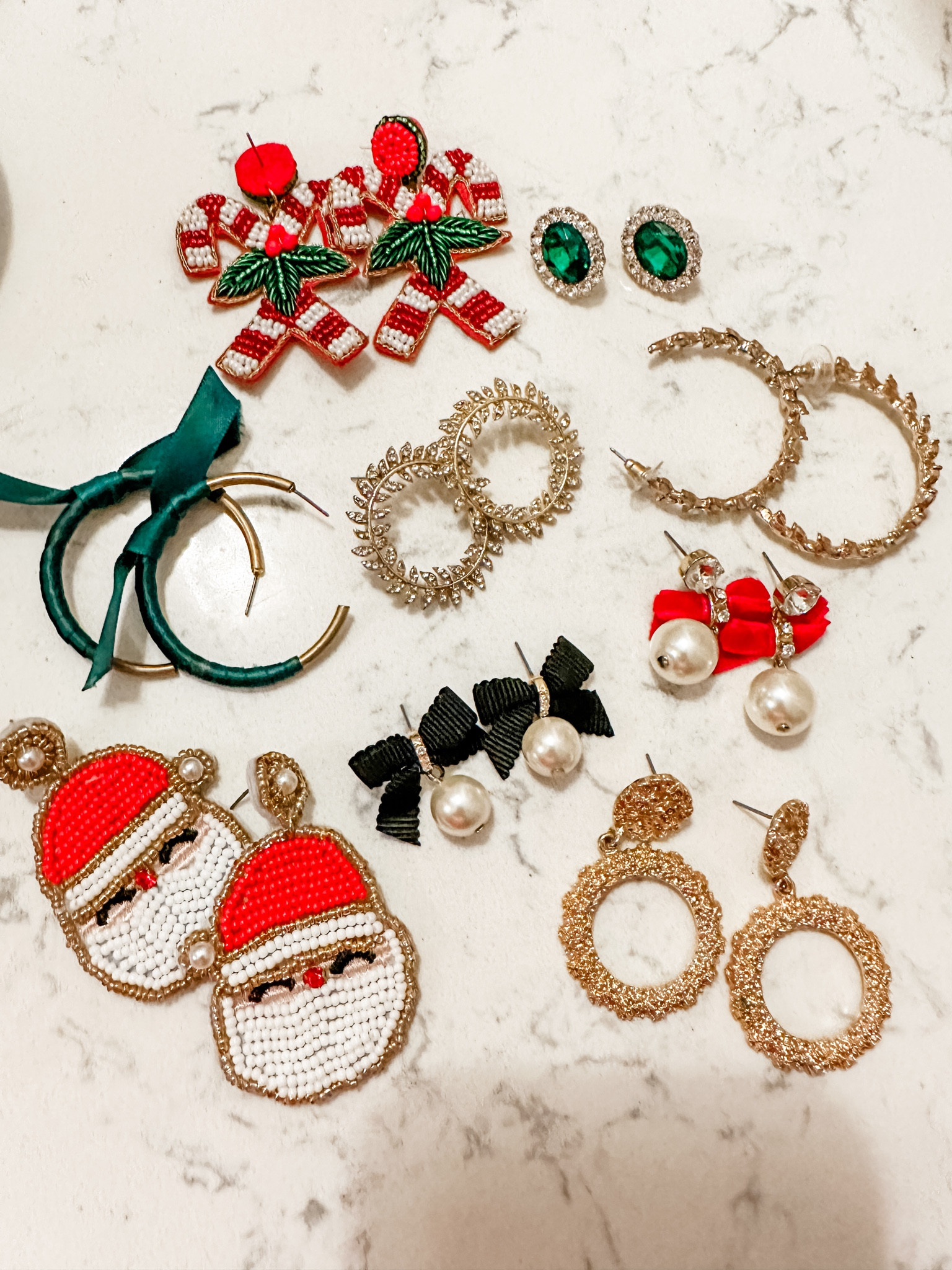 Festive earrings for the holidays 

#LTKSeasonal #LTKHoliday #LTKGiftGuide