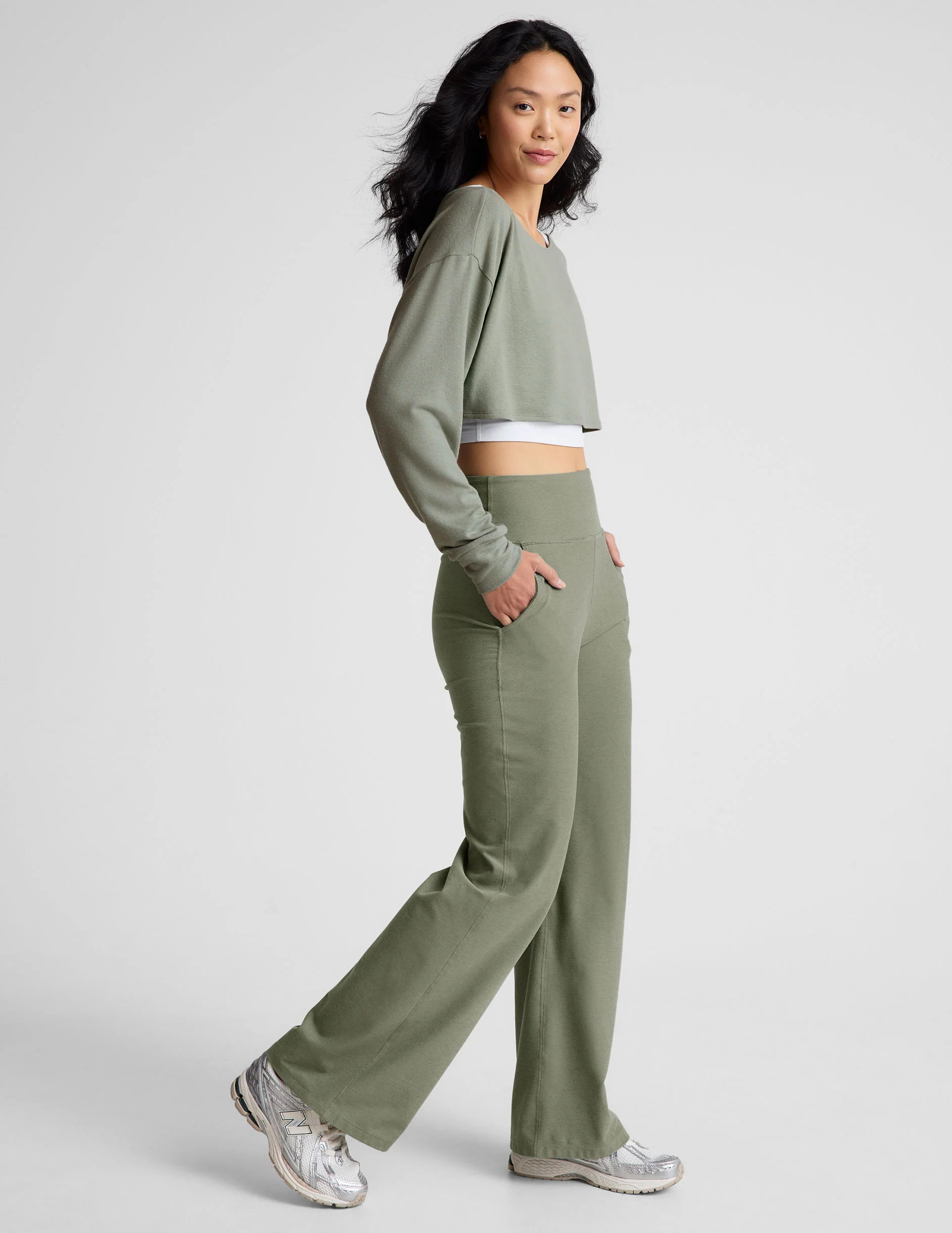 Spacedye Laid Back Wide Leg 31" Pant | Beyond Yoga | Beyond Yoga