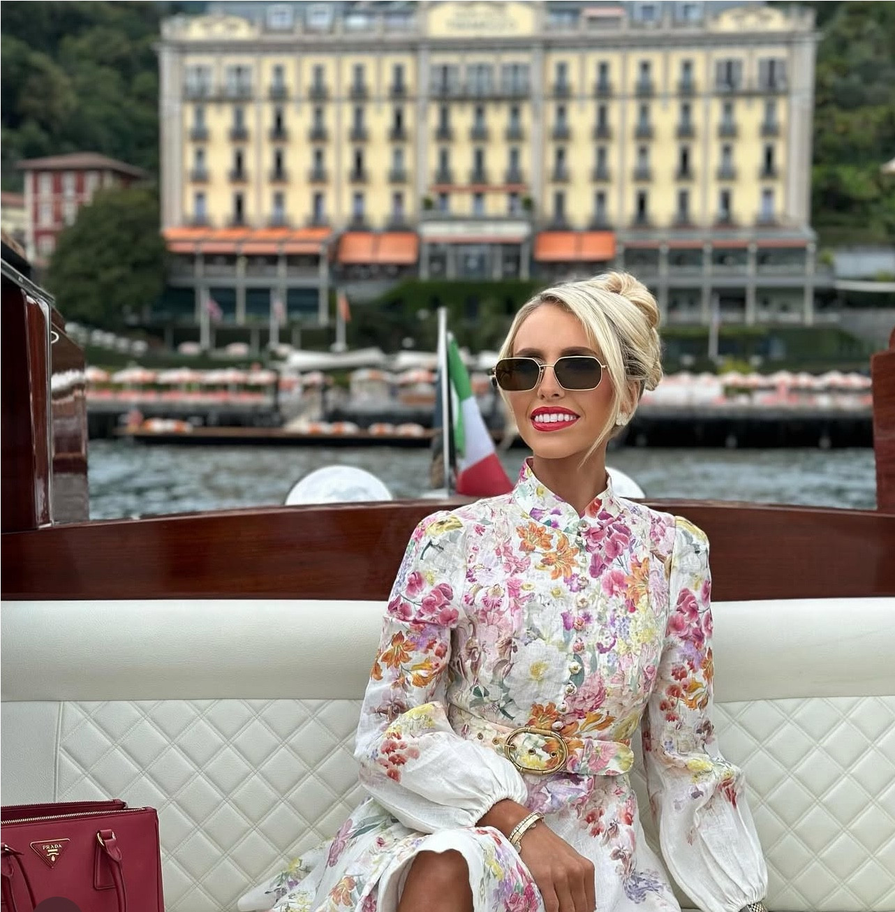 💐 The dreamiest Zimmermann floral garden mini dress! Wore this beauty on a boat in Lake Como, Italy, and it was pure magic. 💕 Perfect for a honeymoon look, romantic getaway, or chic daytime travel outfit. Effortless, feminine and so elegant! 🌸 

💌 My exact dress is sold out but I’ve linked similar stunning options on LTK- tap to shop before they’re gone! 
 
#ZimmermannDress #LakeComoStyle #HoneymoonOutfit #ChicTravelStyle #RomanticGetaway #LTKSpringFashion #EffortlessElegance 

#LTKSpringSale #LTKPetite #LTKTravel