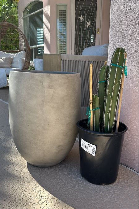 My new cement planter! It comes in other sizes and is under $100! I also have this in my office 

Outdoor planters
Pots 
Home finds 



#LTKhome #LTKSeasonal #LTKstyletip