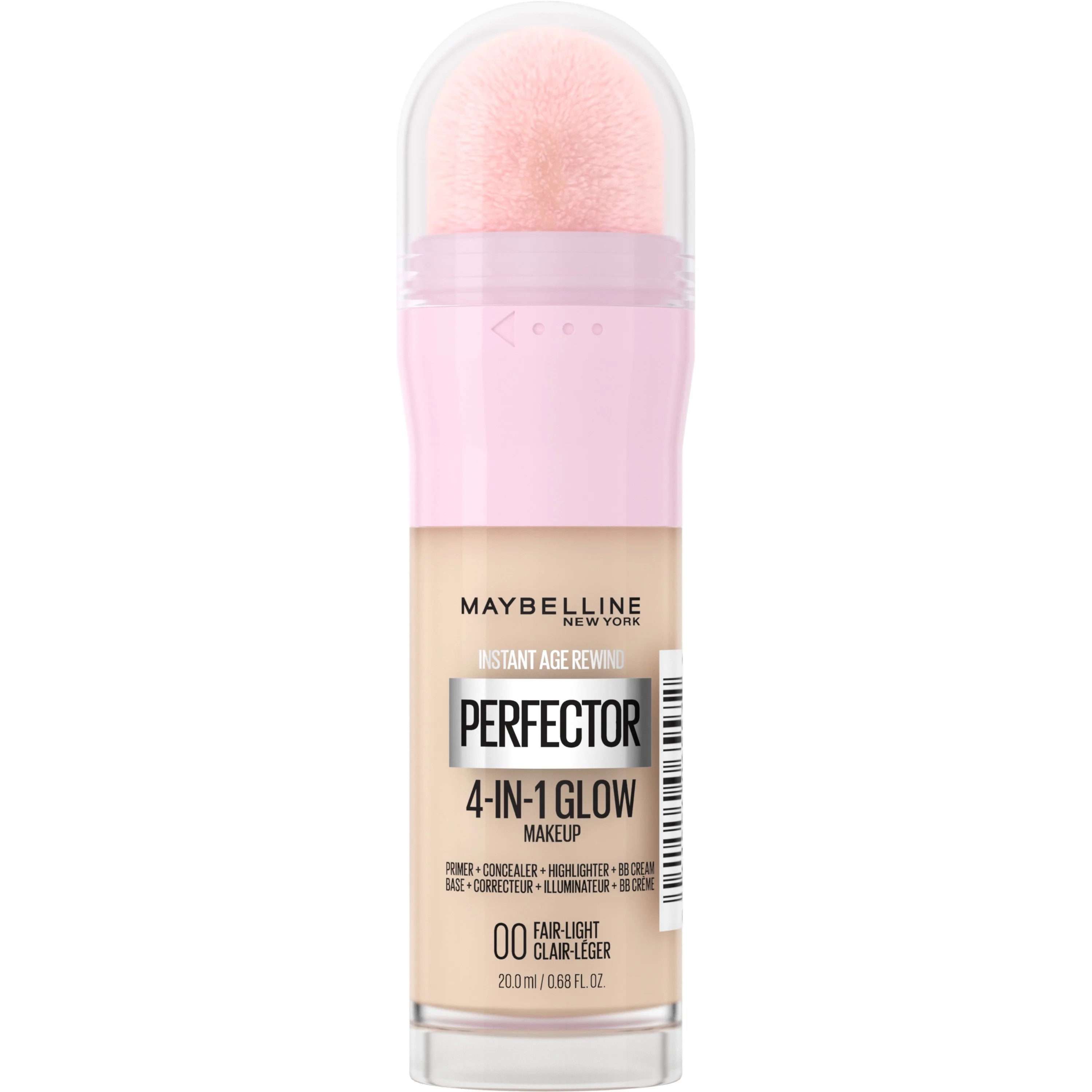 Maybelline Instant Age Rewind Instant Perfector 4-In-1 Glow Makeup, Fair/Light, 0.68 fl oz | Walmart (US)