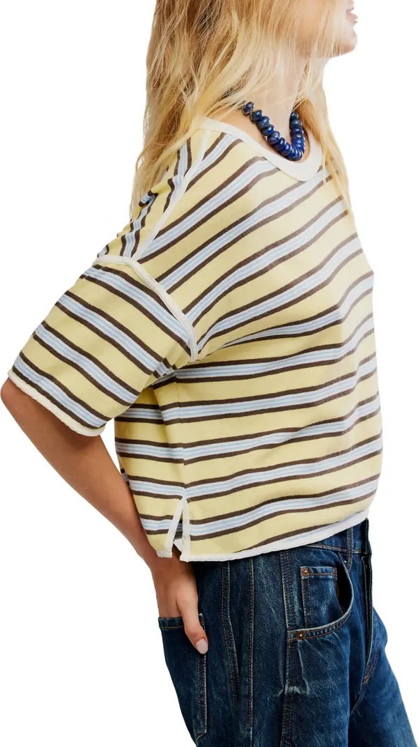 Clean Rugby Stripe Cotton Top | Nordstrom