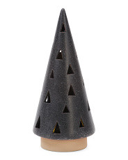 11in Ceramic Christmas Decorative Tree With Led | Marshalls