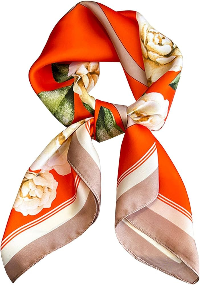 Neck Scarf For Womens Silky Head Scarves Hair Bandanas Square Scarf Fashion Accessories lightweig... | Amazon (US)