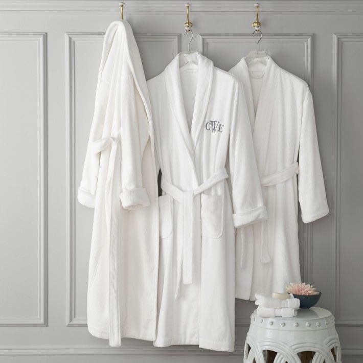 Chambers® Hydrocotton Robe, White | Williams-Sonoma