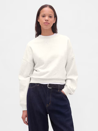 VintageSoft Wedge Crewneck Sweatshirt | Gap (CA)
