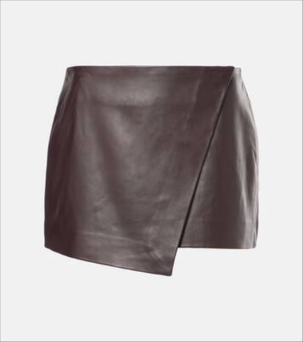 Asymmetric Mini Skirt