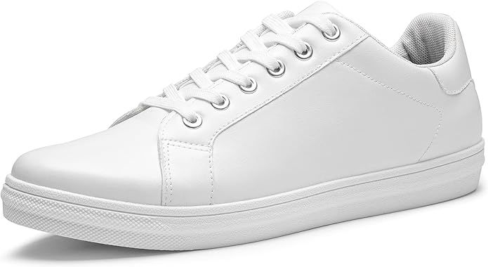 Jousen Mens Sneakers White Mens Casual Shoes Soft Breathable Fashion Sneakers for Mens | Amazon (US)