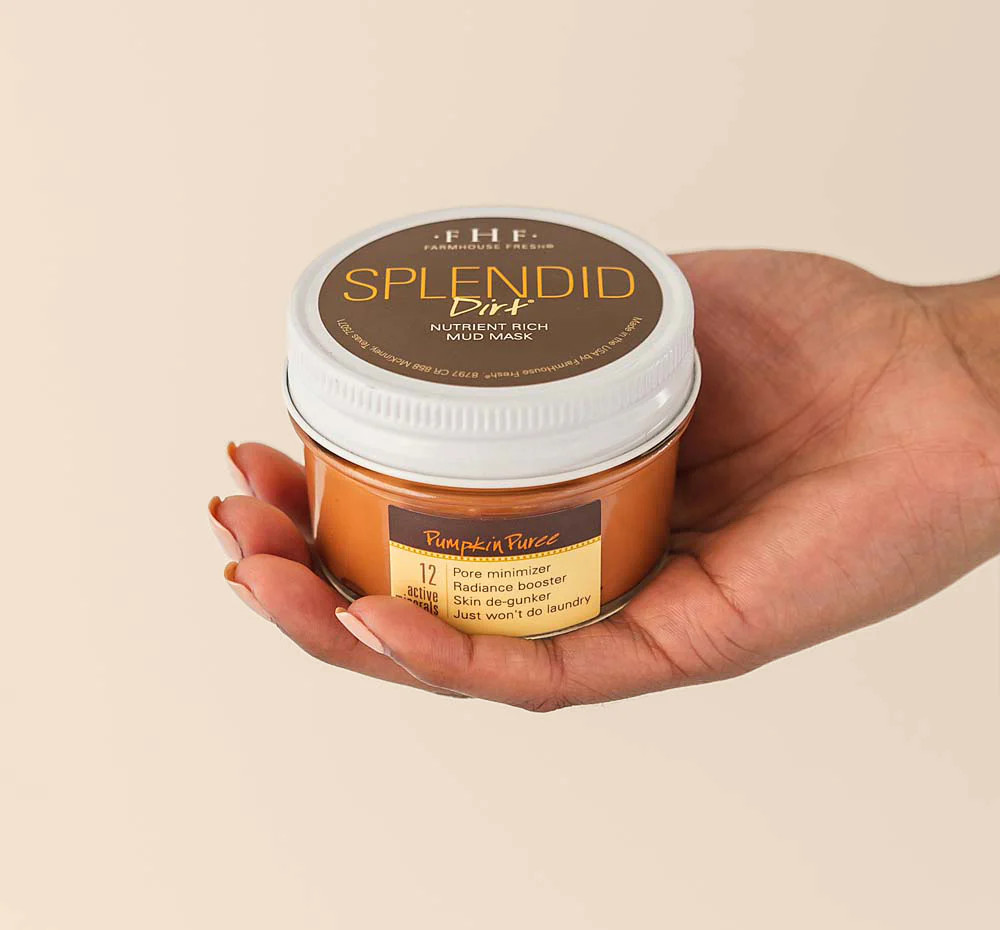 FarmHouse Fresh® Splendid Dirt® Mud Mask with Organic Pumpkin Puree | FarmHouse Fresh