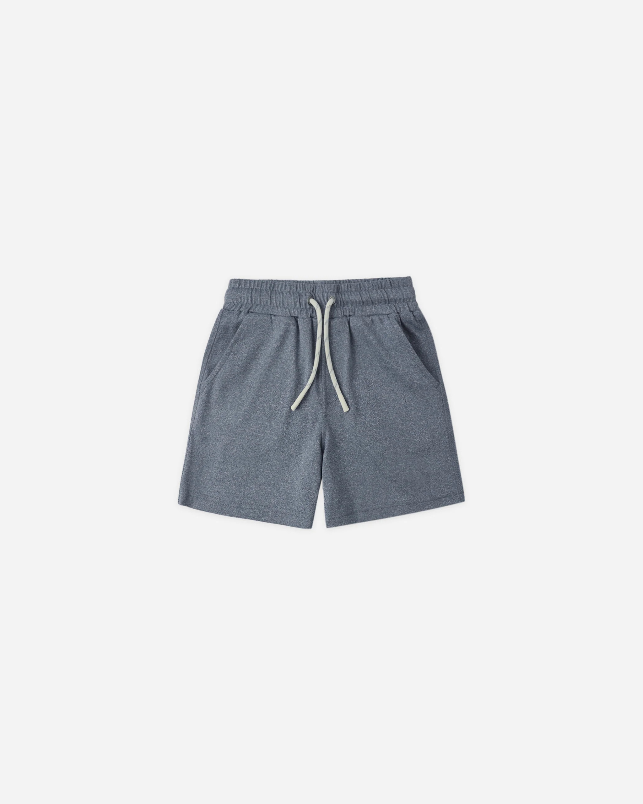 Oceanside Tech Short Heathered Marine | Rylee + Cru