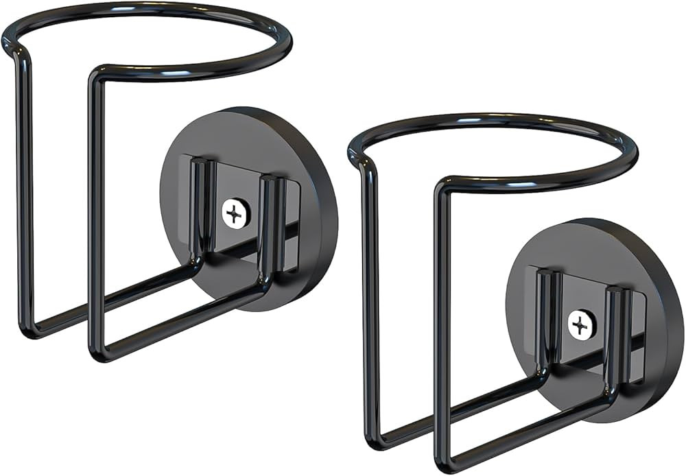 2 Pcs Magnetic Cup Holder, Magnetic Drink Holder for Tractor Refrigerator Treadmill Mower Truck R... | Amazon (US)