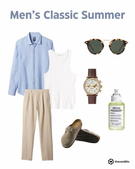 A timeless men’s look for the summer 

#LTKstyletip #LTKmens #LTKSeasonal