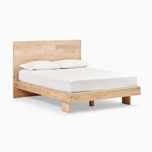 Anton Solid Wood Bed | West Elm (US)