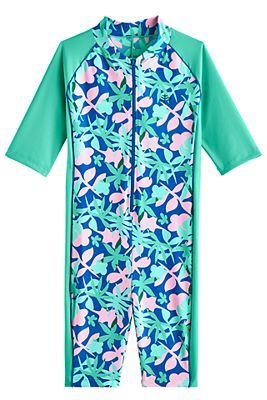 Girl's Barracuda Neck-to-Knee Surf Suit UPF 50+ | Coolibar
