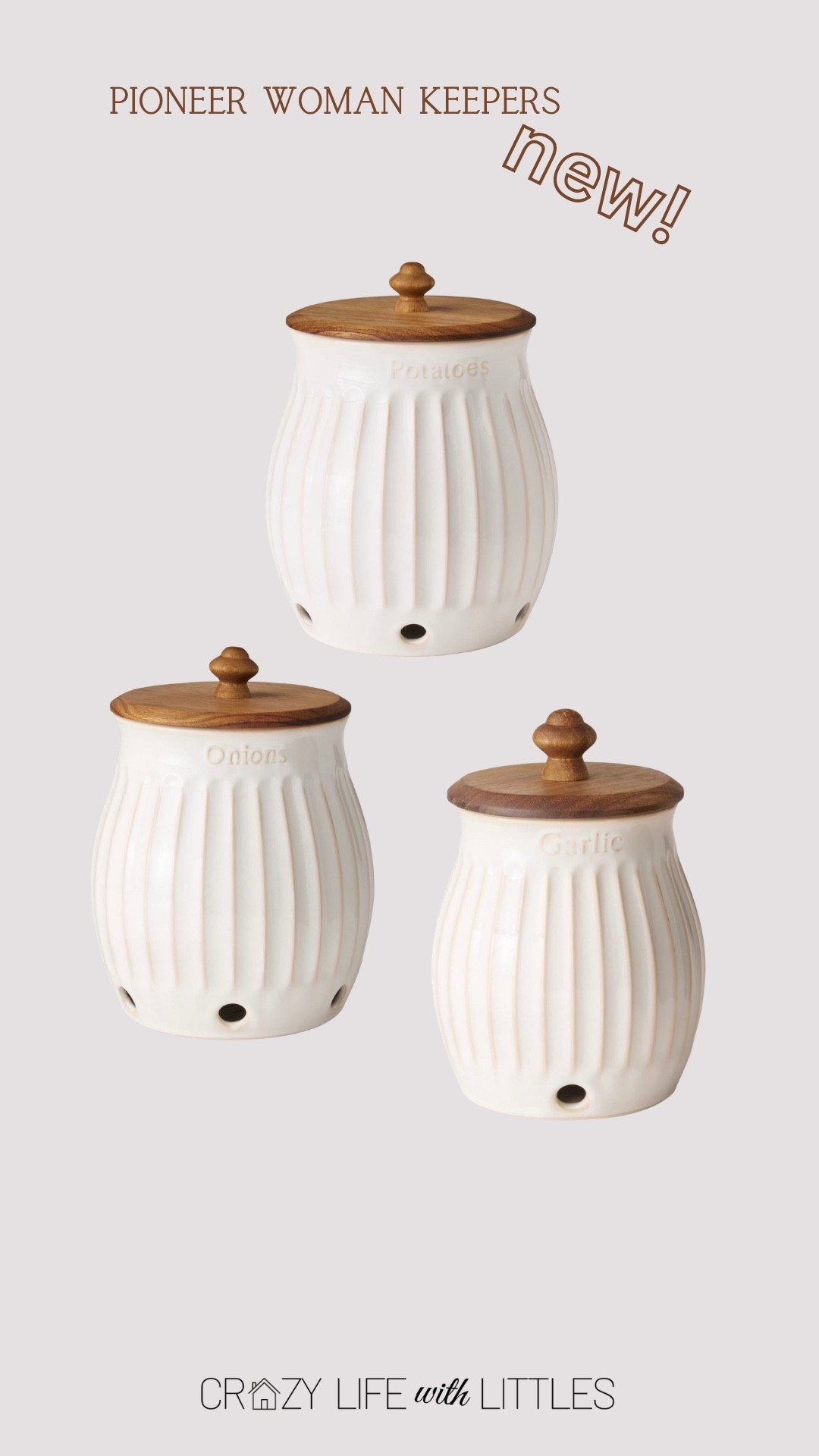 Pretty and practical storage for potatoes, onions, and garlic!

#LTKfoodie #LTKHome