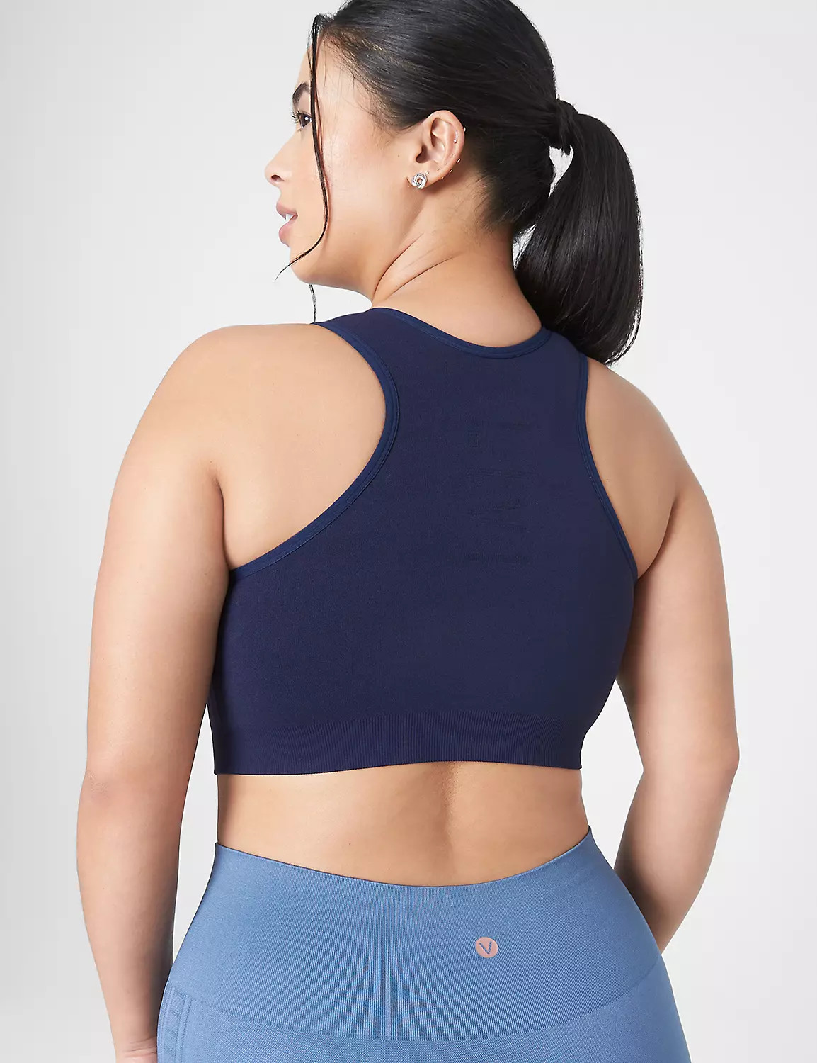 LIVI Wireless Low-Impact Seamless Sport Bra | LaneBryant | Lane Bryant (US)