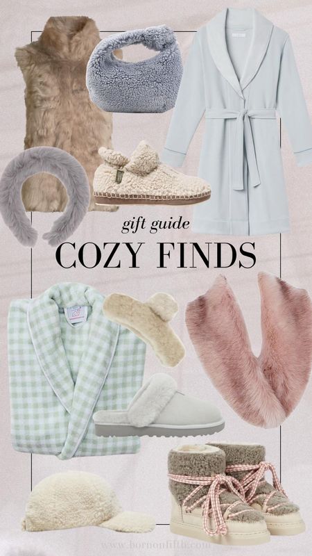 Gift guide for cozy finds! Love these robes, slippers and more to gift to her. 

Gifts for her 
Kids sherpa finds
Shearling picks 
Gift guides

#LTKGiftGuide

#LTKHoliday #LTKunder100 #LTKstyletip