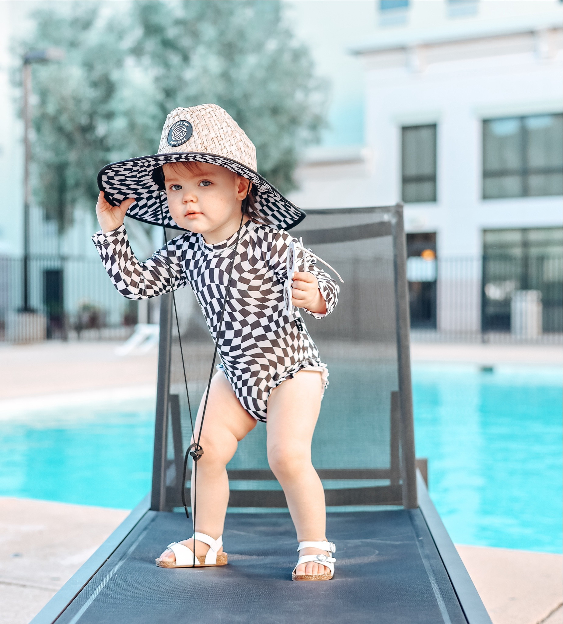 Straw Hats are live NOW at @millieandroo! These hats provide SPF 50+ protection and match perfectly with millie+roo’s swim line. Maddie is wearing the size medium hat + the 18/24 month ruffle rash guard! 

This weekend only, the entire site is 30% off with code MEMORIAL30! 


#LTKSeasonal #LTKSwim #LTKSaleAlert