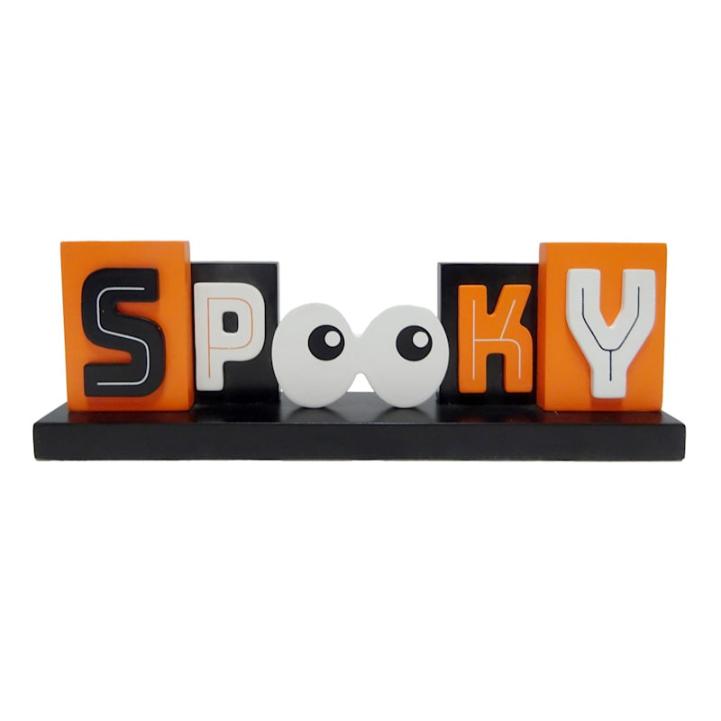 Halloween Heroes Spooky Table Sign, 10" | At Home