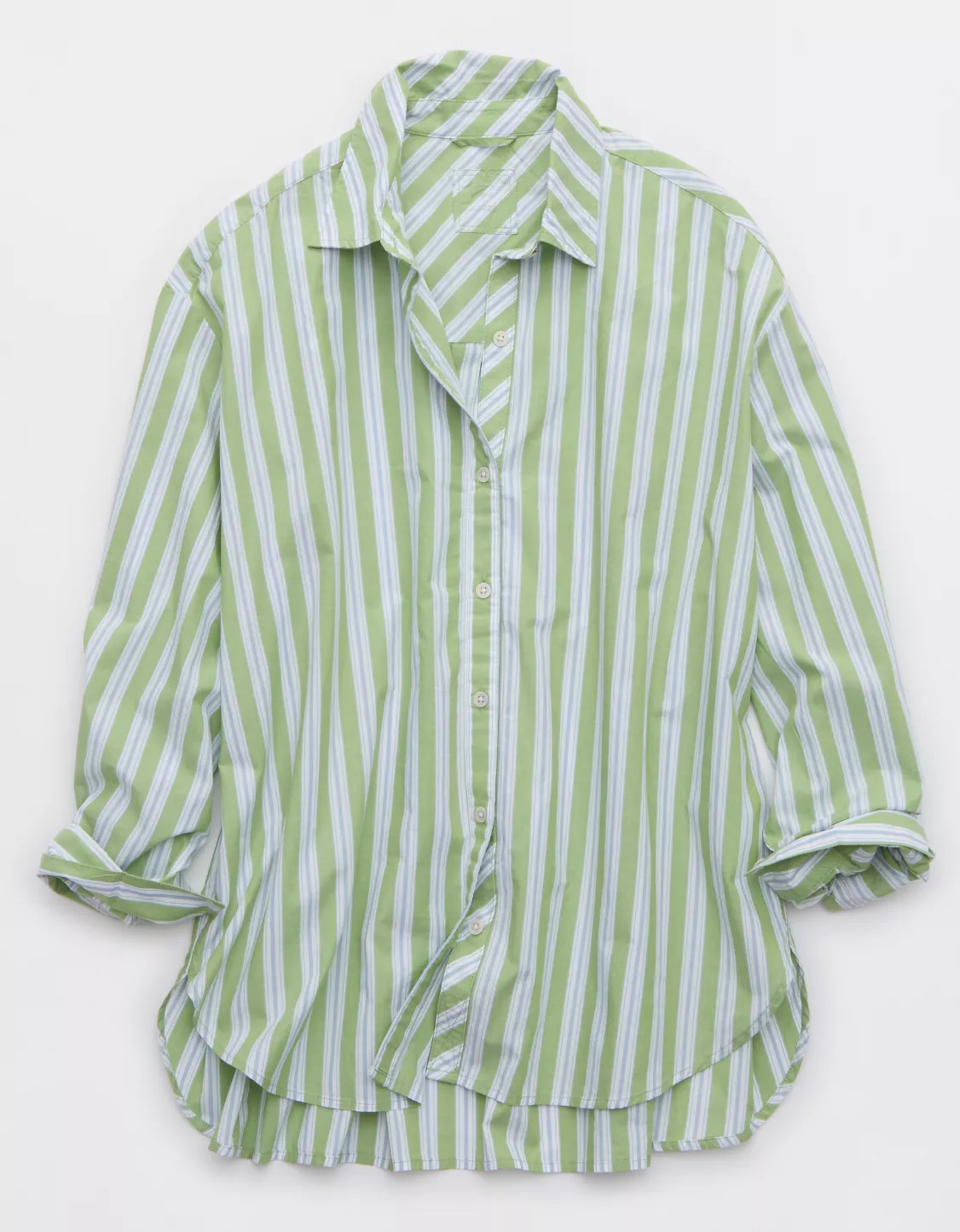 Aerie Good Day Cover Up Button Down Shirt | American Eagle Outfitters (US & CA)