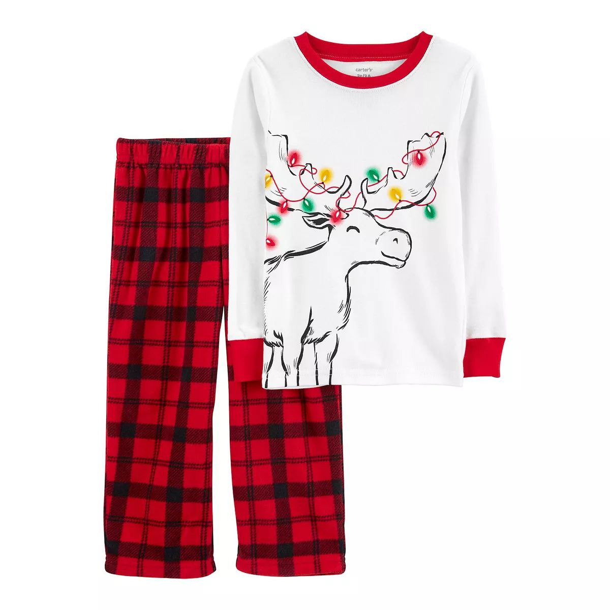 Toddler Carter's Reindeer Pajama Set | Kohl's