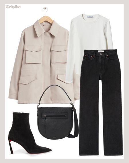 Spring fashion 2023

Beige jacket
Taupe jacket  
White top 
White sweater 
Abercrombie black jeans outfit
Black crossbody bag
Black booties

#workoutfit #workwearstyle #spring2023fashion #spring2023outfits #workoutfitcasual

#LTKSeasonal #LTKworkwear #LTKstyletip