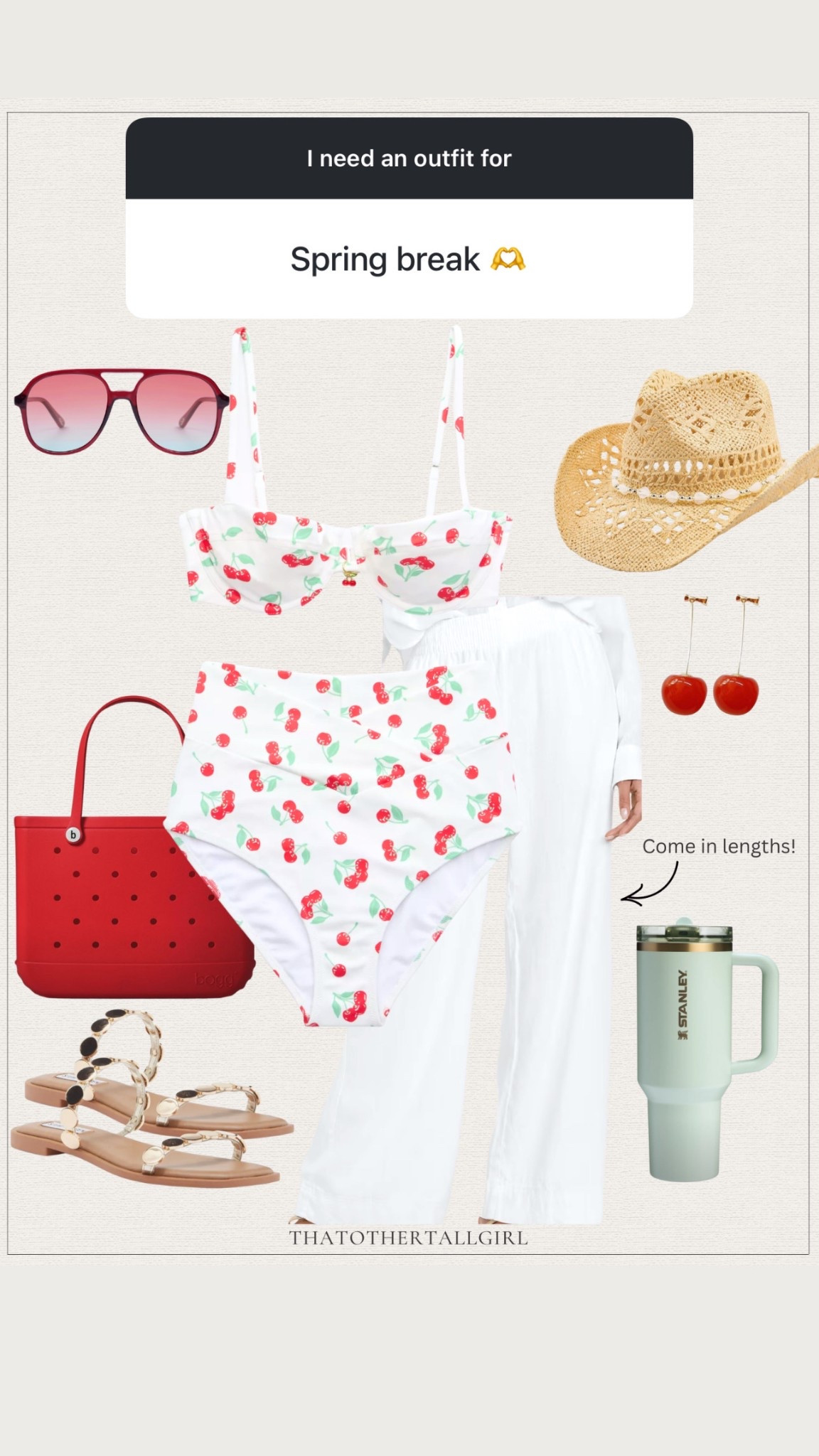 Spring break outfit/ swimsuit 

#LTKMidsize #LTKTravel #LTKSwim