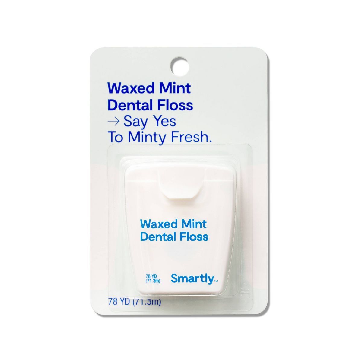 Dental Floss - 234ft - Mint Flavor - Smartly™ | Target