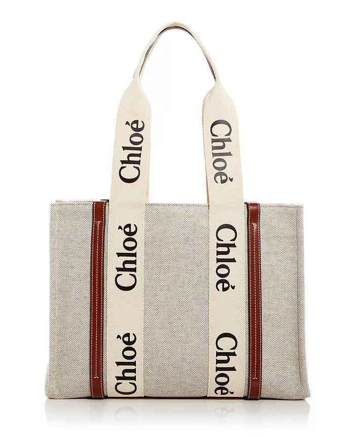 Chlo&eacute; Woody Medium Canvas Tote Back to results -  Handbags - Bloomingdale's | Bloomingdale's (US)