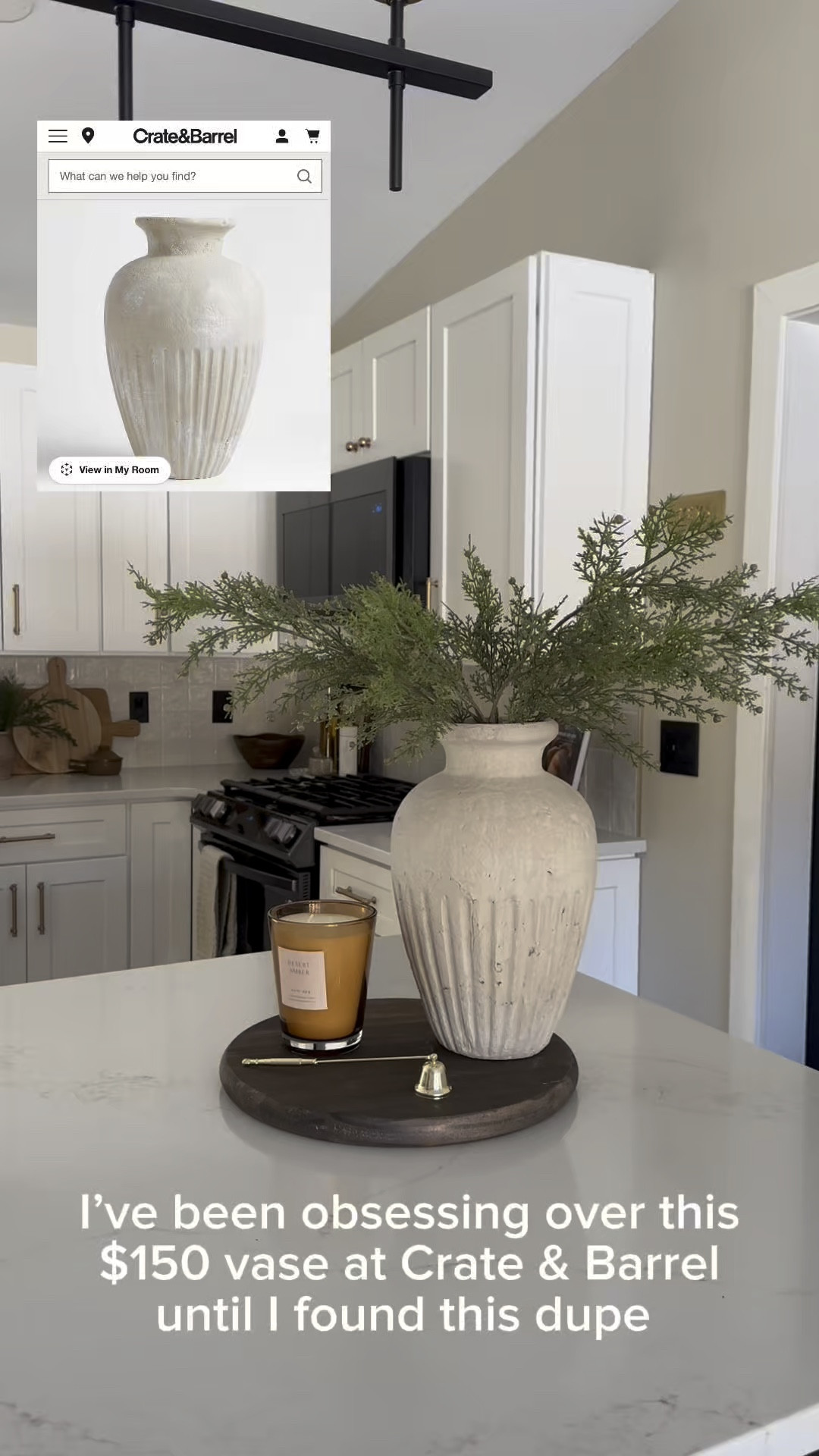 Crate and Barrel Vase | kitchen styling 

#LTKHome #LTKGiftGuide #LTKSeasonal