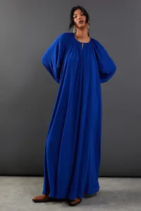 Chiffon High Neck Trapeze Maxi Dress | Debenhams UK