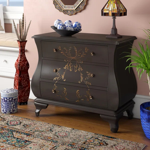 Sarahi 28'' Tall 3 - Drawer Accent Chest | Wayfair North America