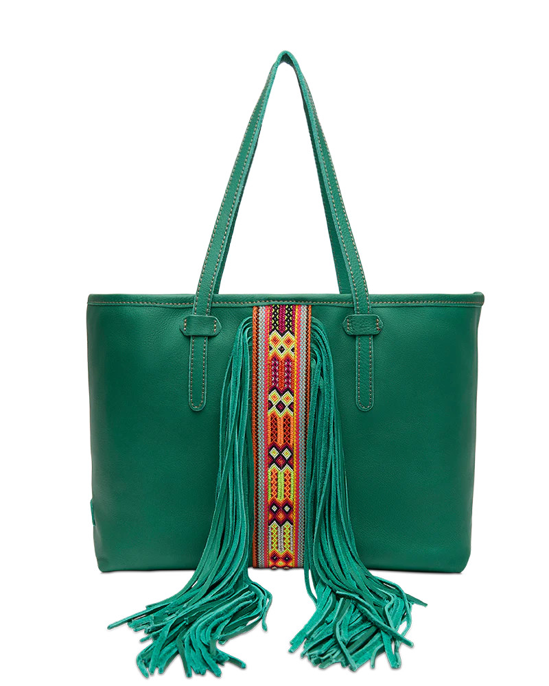 Teal Breezy Fringe | Consuela