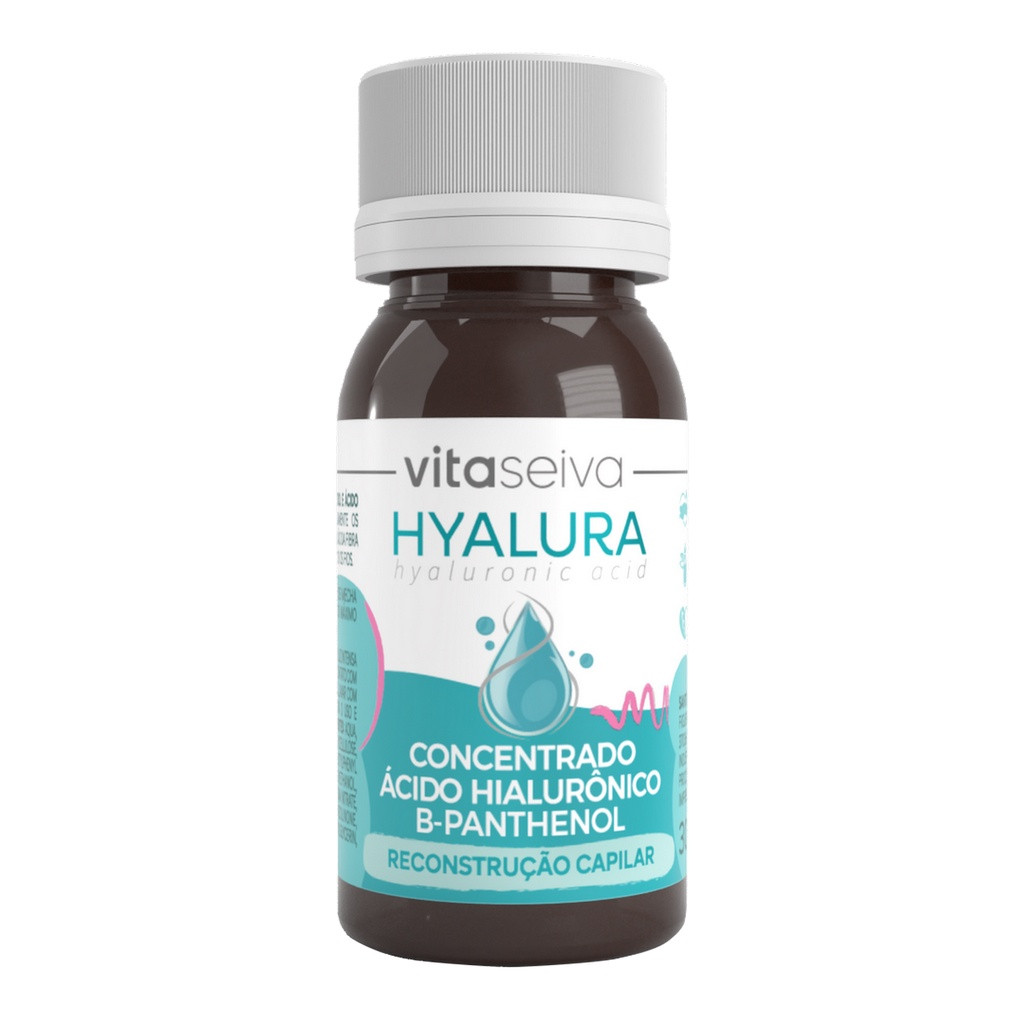 Concentrado Capilar 30ml Hyalura Vita Seiva | Shopee (BR)