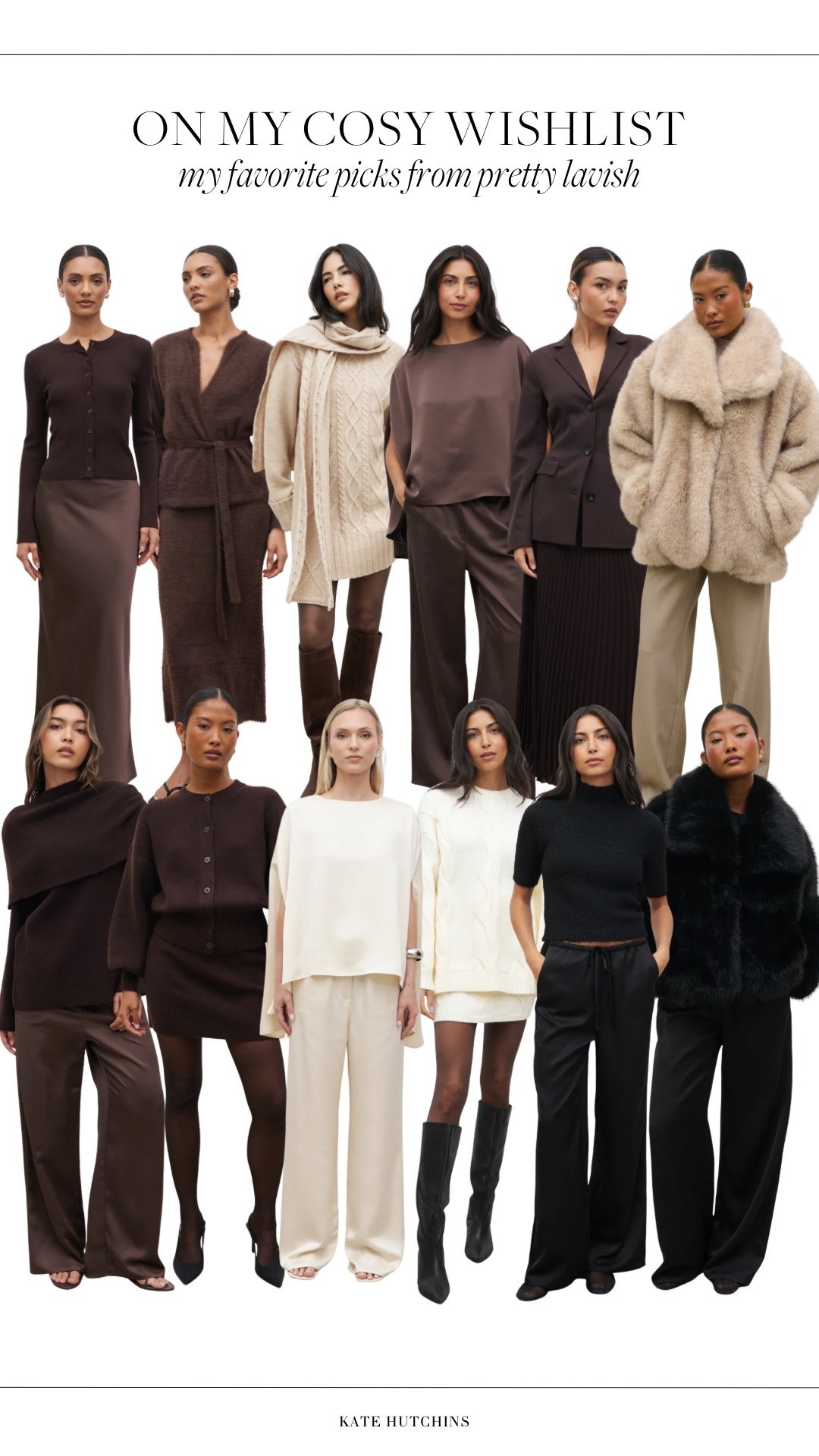 The coziest new items by Pretty Lavish for the cold autumn/winter season. Here are my favorite pieces of the collection 🤎

#LTKautumn #LTKuk #LTKwinter