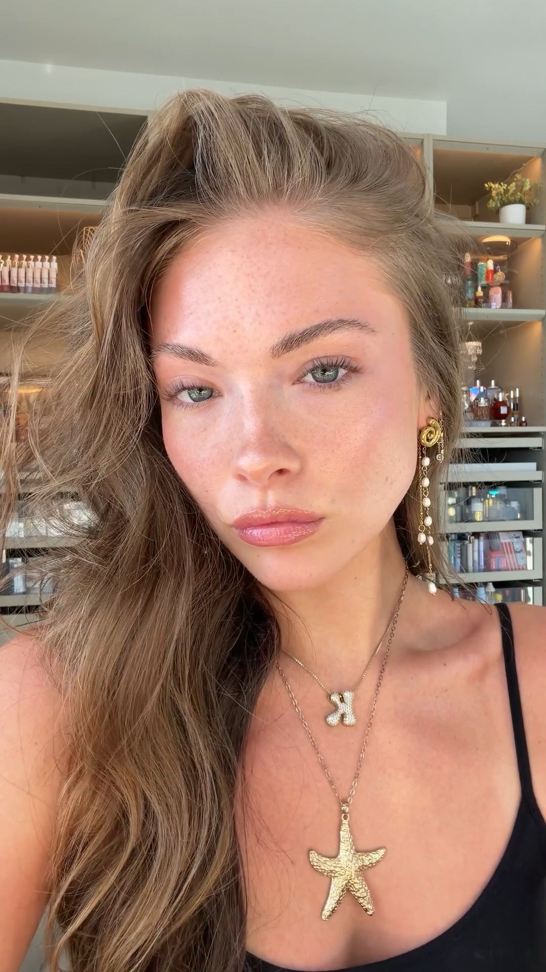 Natural glowy makeup w NO mascara 🙂‍↔️🤏🏼