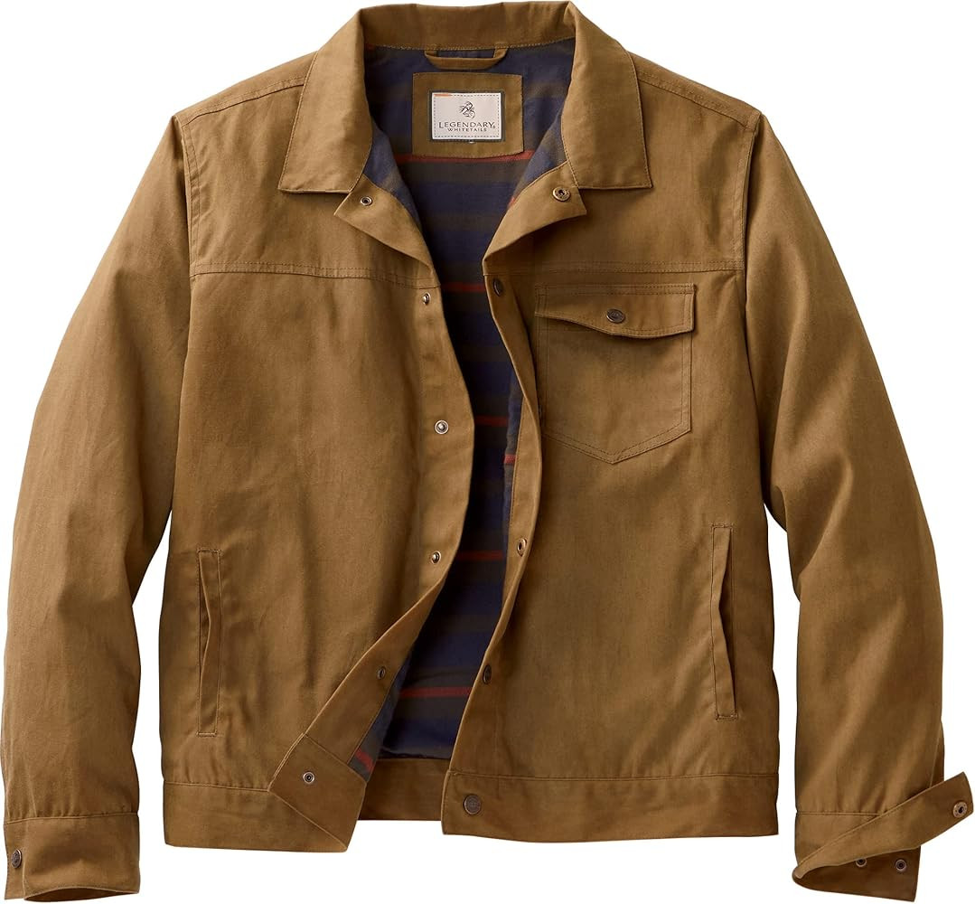 Legendary Whitetails Men's Tough as Buck Waxed Trucker Jacket | Amazon (US)