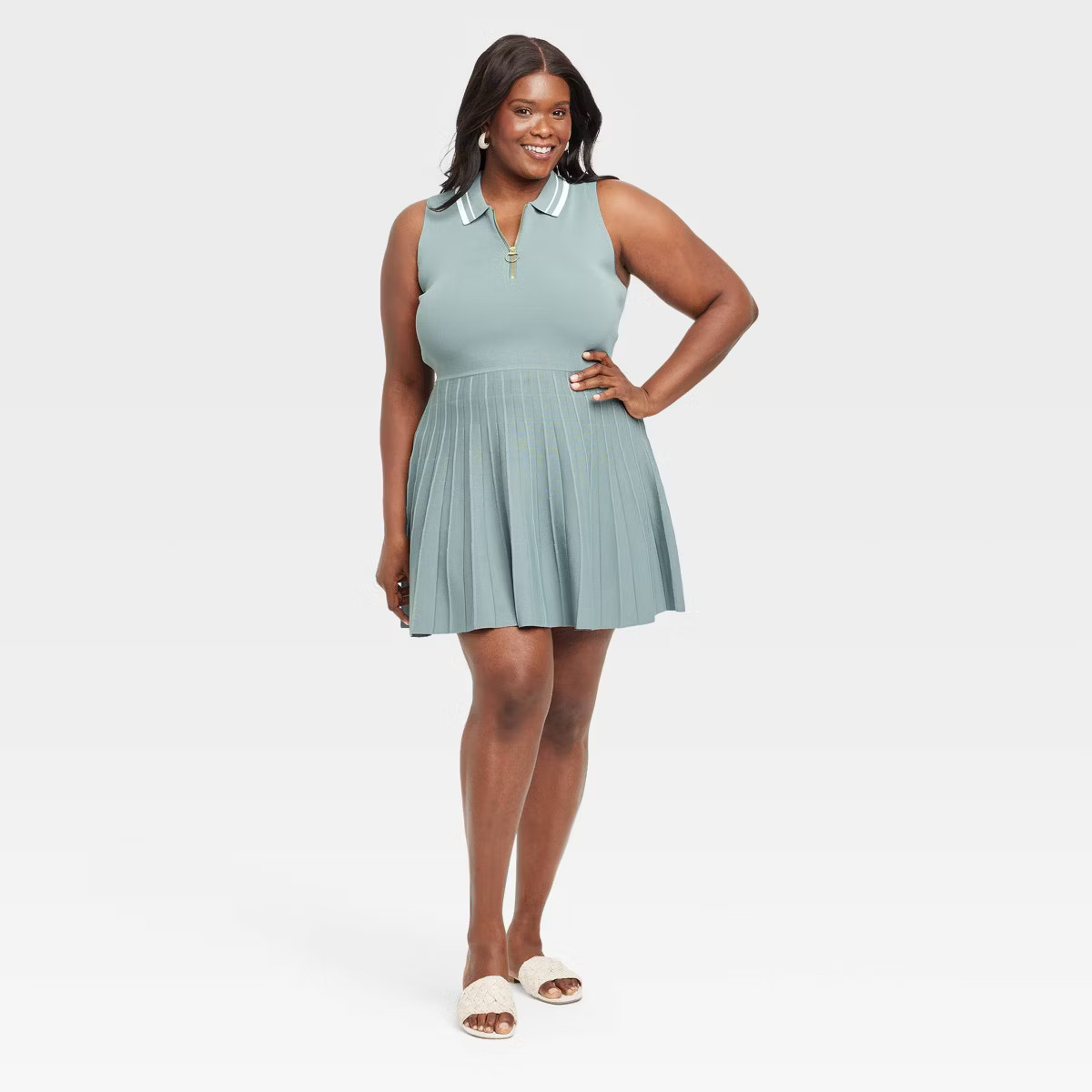 Women's Tennis Tank Sweater Dress - A New Day™ | Target