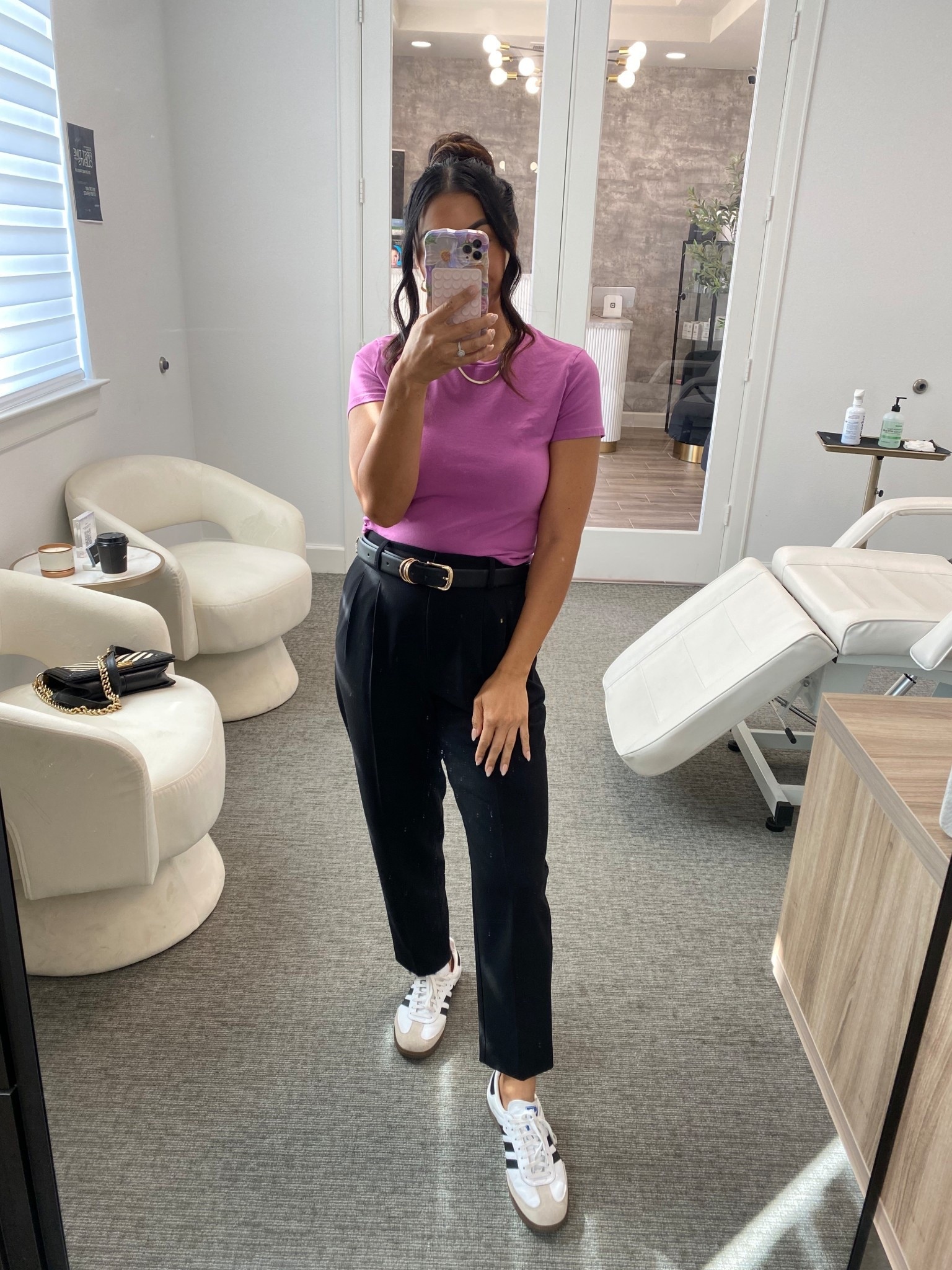 Todays outfit of the day

Love the tapered slacks! I have them in grey too wearing the 2 petite 

#LTKFindsUnder100 #LTKOver40 #LTKWorkwear