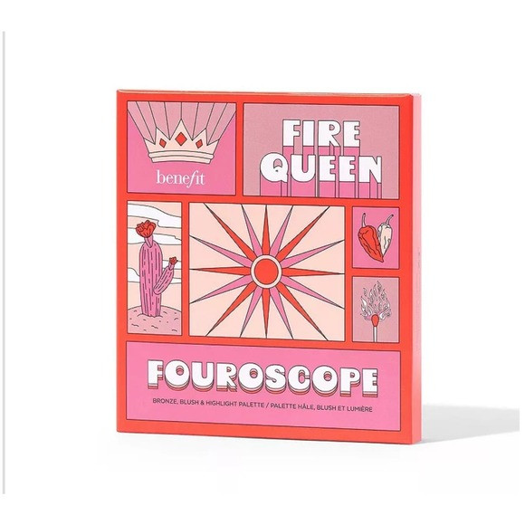 NWOB Benefit Cosmetics Fouroscope Fire Queen Bronze, Blush & Highlight Palette | Poshmark