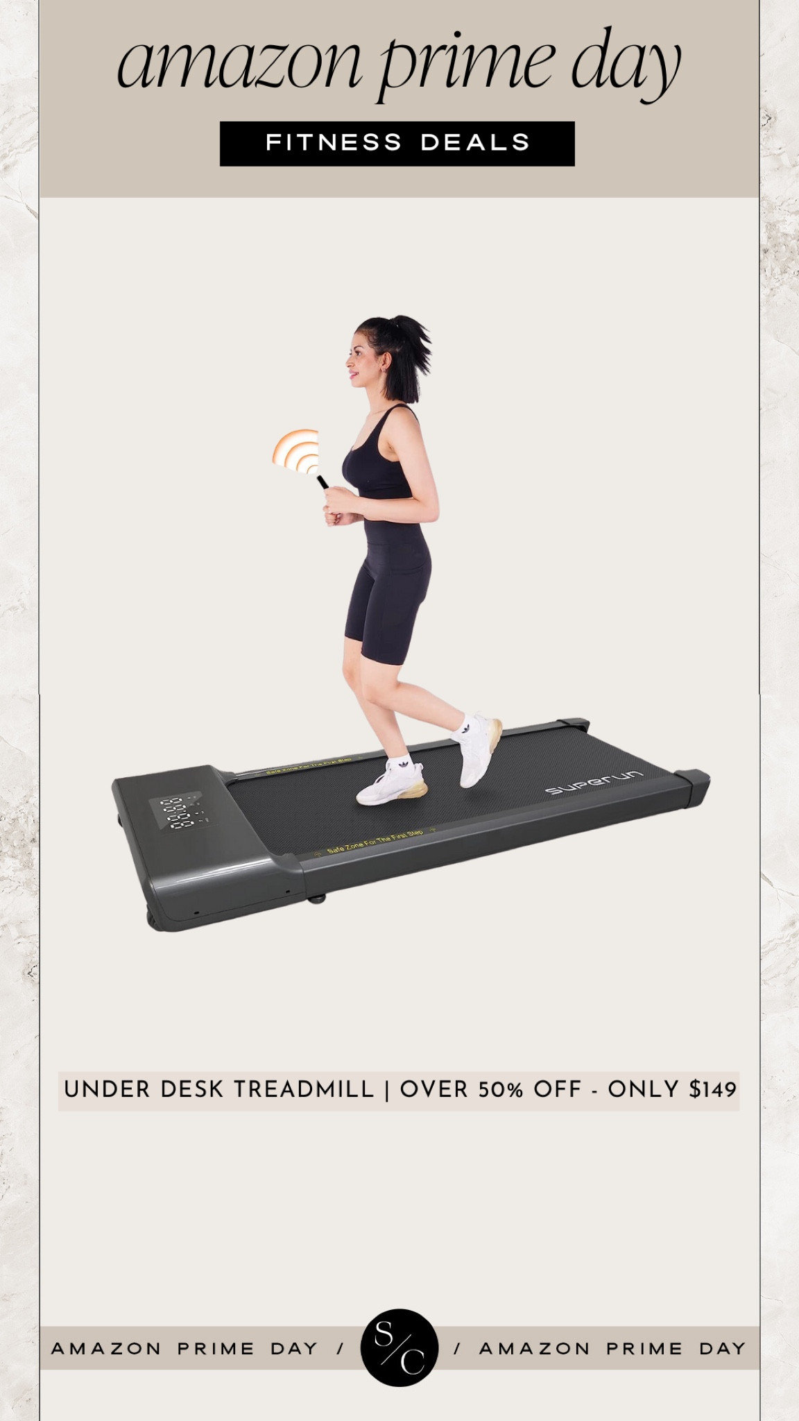 NOTIUS Walking Pad Treadmill Under … curated on LTK