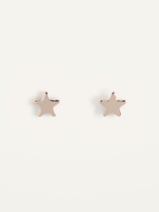 Rose-Gold Toned Star Stud Earrings for Women | Old Navy (US)
