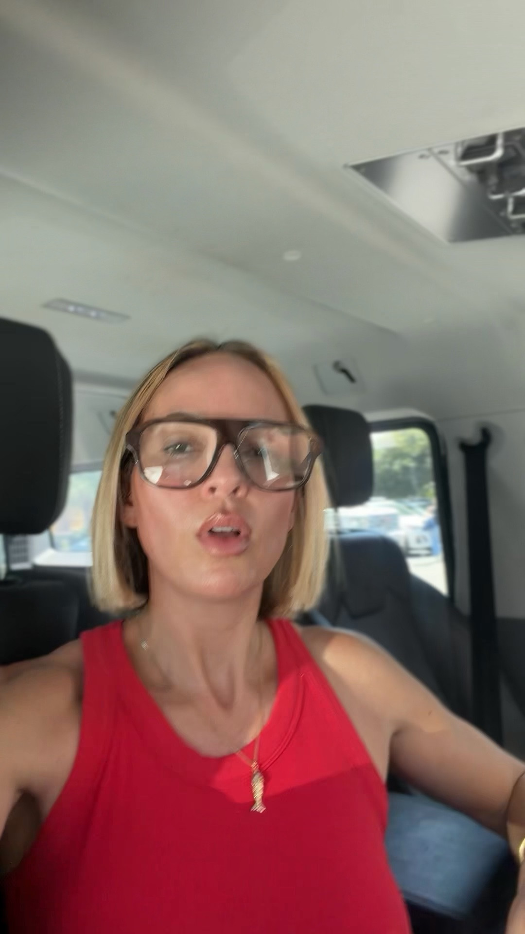 Recently I had ordered a pair of Saint Laurent blue light glasses, and I returned them immediately because they were just too big. These are perfection and not nearly as expensive, wearing a small in the Amazon tank. ￼

#LTKootd #LTKdayinmylife #LTKmorningroutine