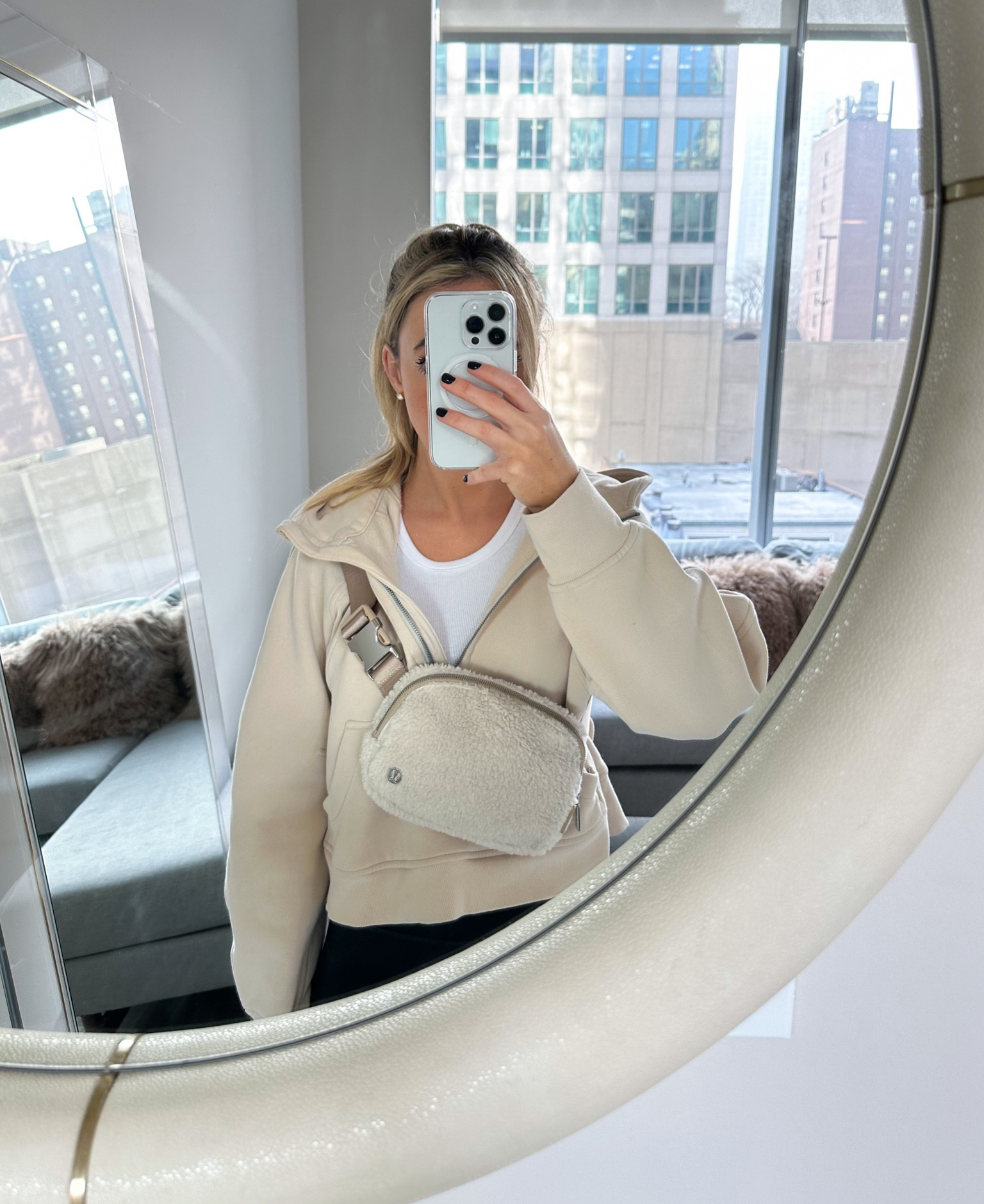 Sunday lounge outfit- running errands
Also linked Amazon dupes for the lululemon sweatshirt and lululemon belt bag, college outfit

airport outfit, fitness, athleisure, lululemon belt bag, alo yoga, Super Bowl comfy outfit 

#LTKMostLoved 

#LTKfitness #LTKtravel 

#LTKActive #LTKTravel #LTKU