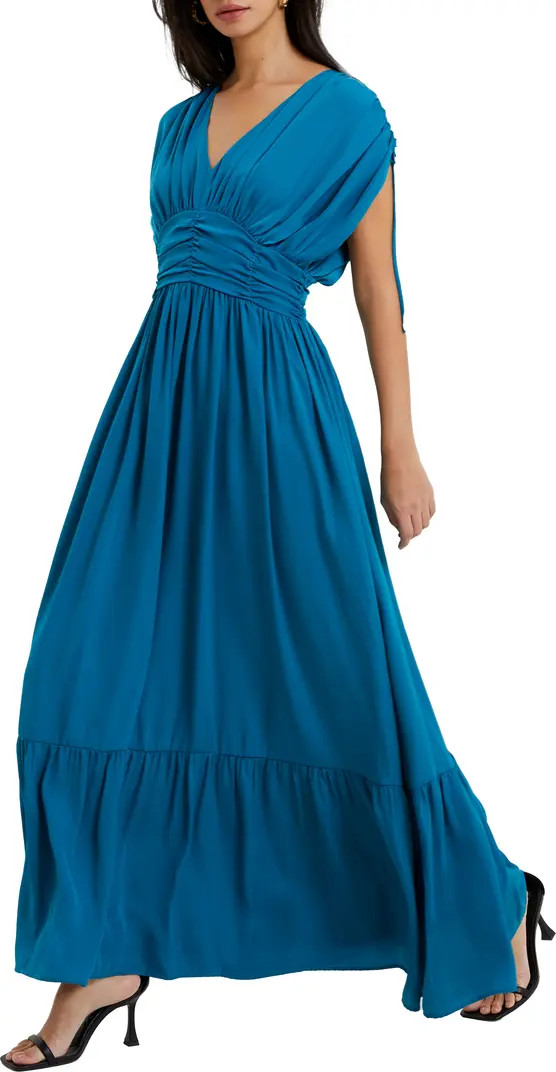 Audrey Satin Maxi Dress | Nordstrom