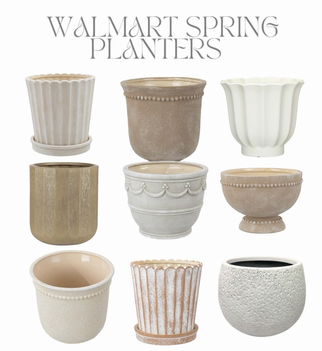 Walmart planters that look straight out of Pottery Barn 😍🌿
Stunning, high end vibes at prices that make it an easy yes 🤍

The quickest way to upgrade your home and make everything feel fresh, styled, and elevated ✨
Run before these sell out 💨

#WalmartFinds #HomeGlowUp #PlanterStyle #LuxuryForLess

#LTKMothersDay #LTKFestival #LTKxAerie