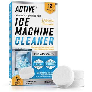 Ice Maker Descaler 12 Tablets 4.7 oz. Appliance Cleaner, Nickel-Safe Deep Refresher for Countertop Ice Machines 12-Pack | The Home Depot