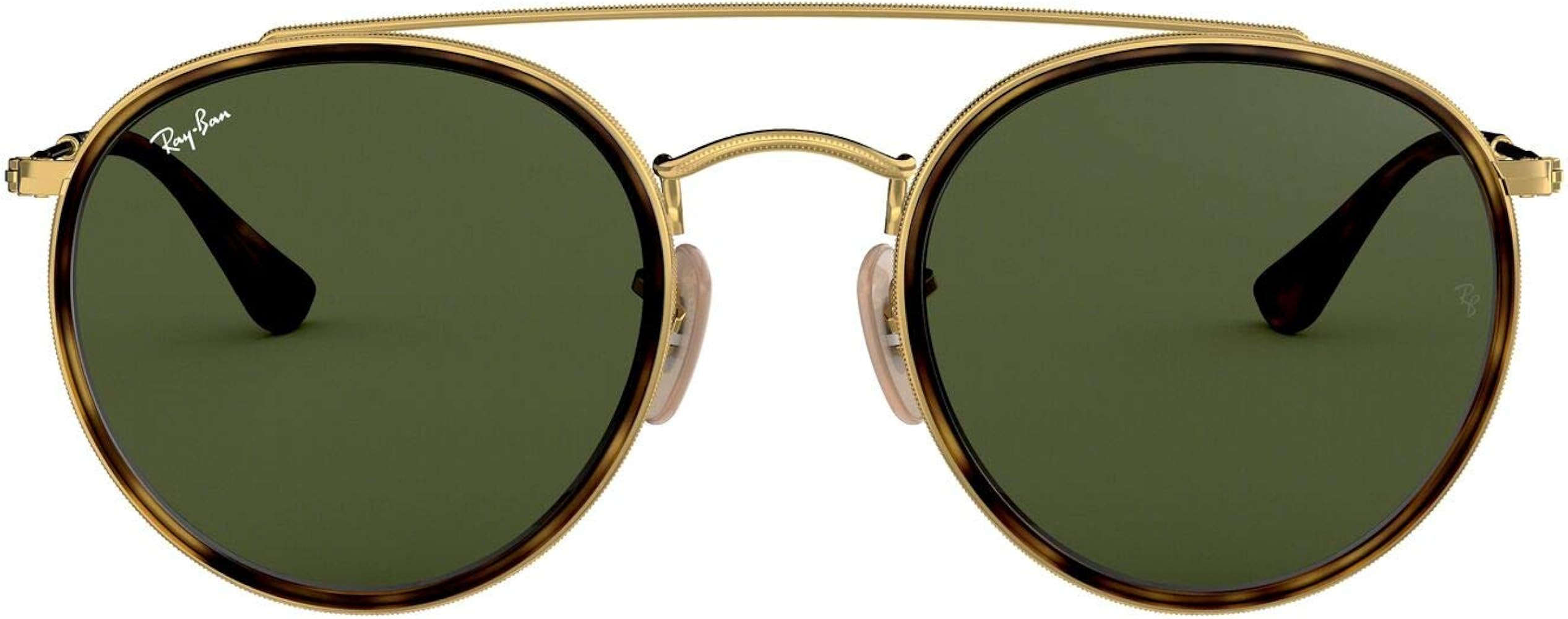 Ray-Ban Rb3647n Double Bridge Round Sunglasses | Amazon (US)