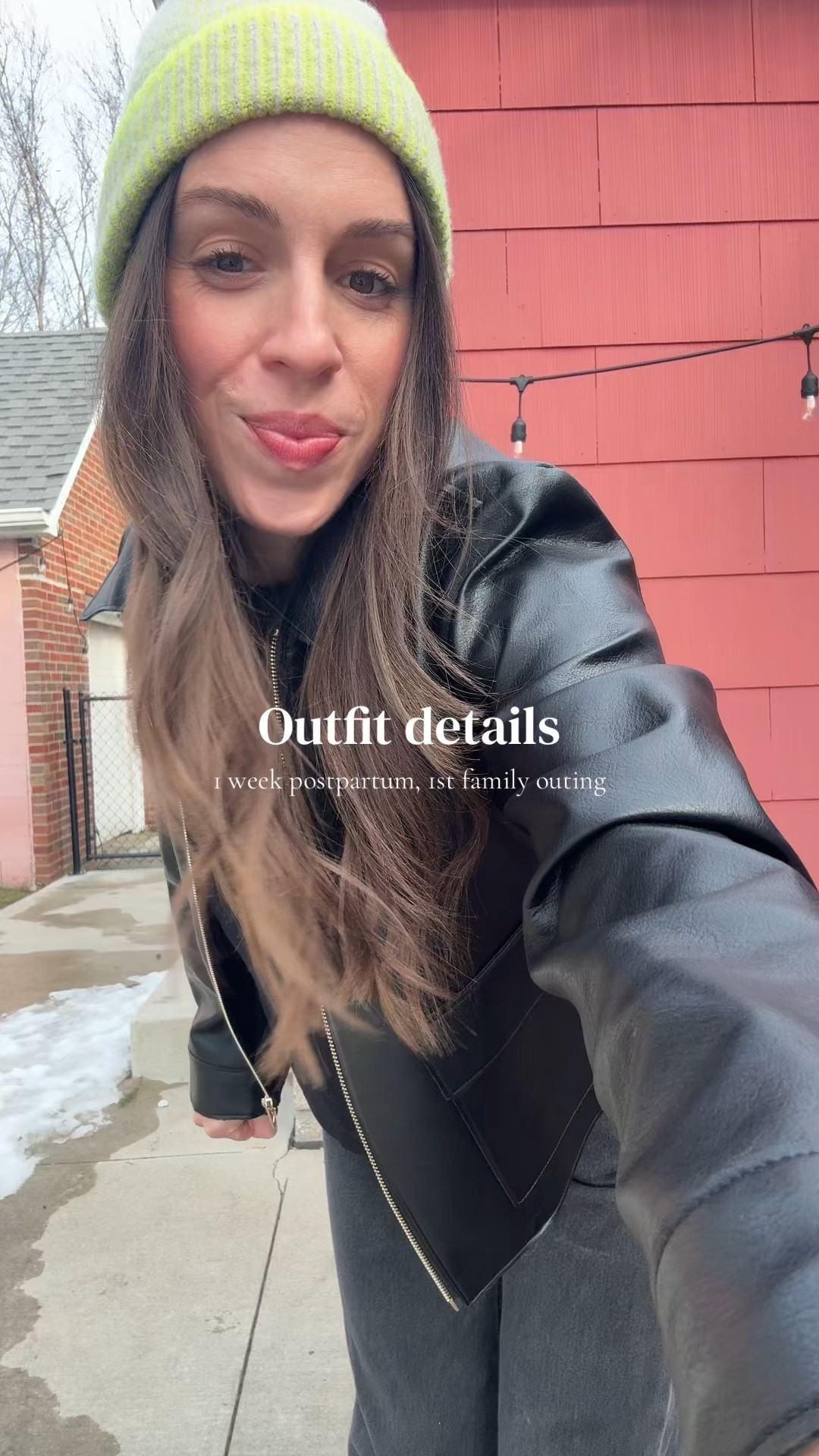 All black early spring outfit 😎 

#LTKSeasonal #LTKmomlife #LTKootd