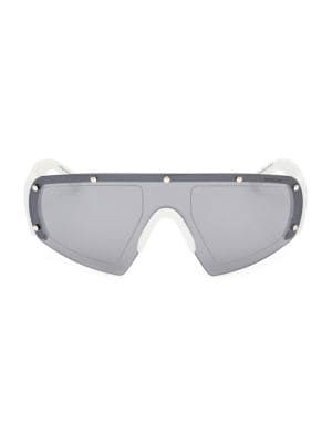 Moncler Cycliste 75MM Shield Sunglasses on SALE | Saks OFF 5TH | Saks Fifth Avenue OFF 5TH